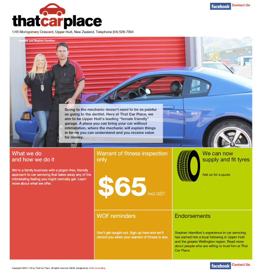 That Car Place website